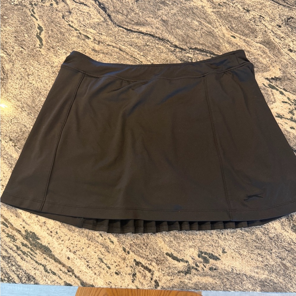 Slazenger Black Golf Skirt/Skort Pleated Women's Large